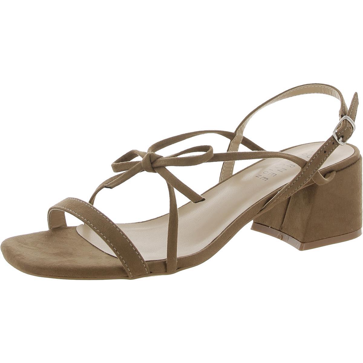 Женские коричневые туфли на блочном каблуке Journee Collection 11 среднего размера (B,M) BHFO 7340