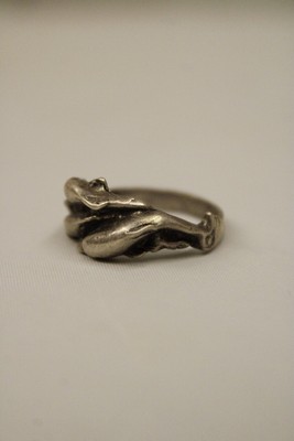 Sterling SIlver Ring, Engraved Dolphins, Gift for Loved Ones, Women