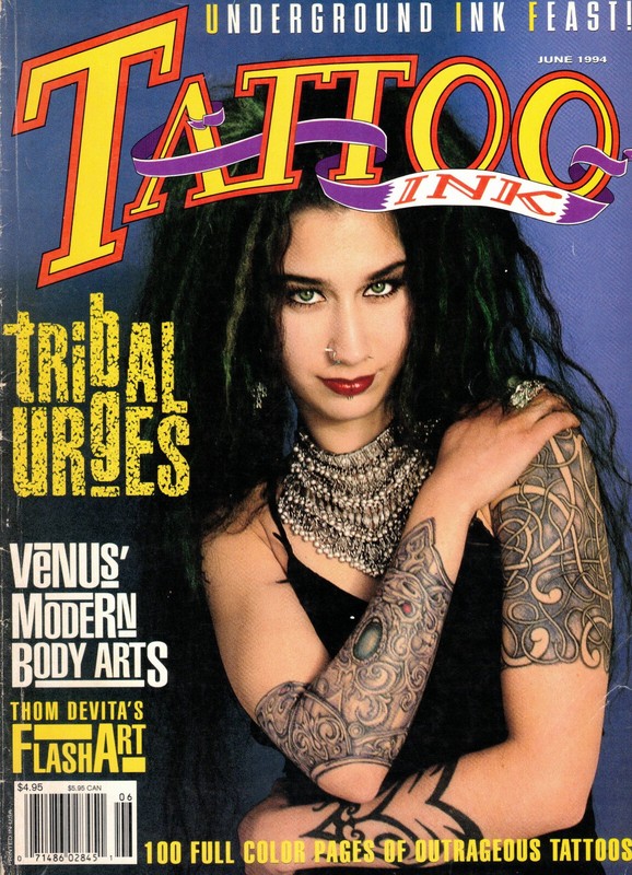 TATTOO INK magazine #3 -June 1994 - Quality Tattoos, Great Photos