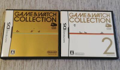 Nintendo DS Club Nintendo Limited Game & Watch Collection 1 & 2
