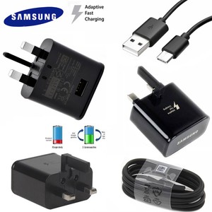New Fast Mains Charger Type C Cable For Samsung Galaxy S8 S9