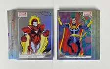 2023 UD Marvel Platinum Rainbow Parallel Base Set Singles (Pick Your Own)