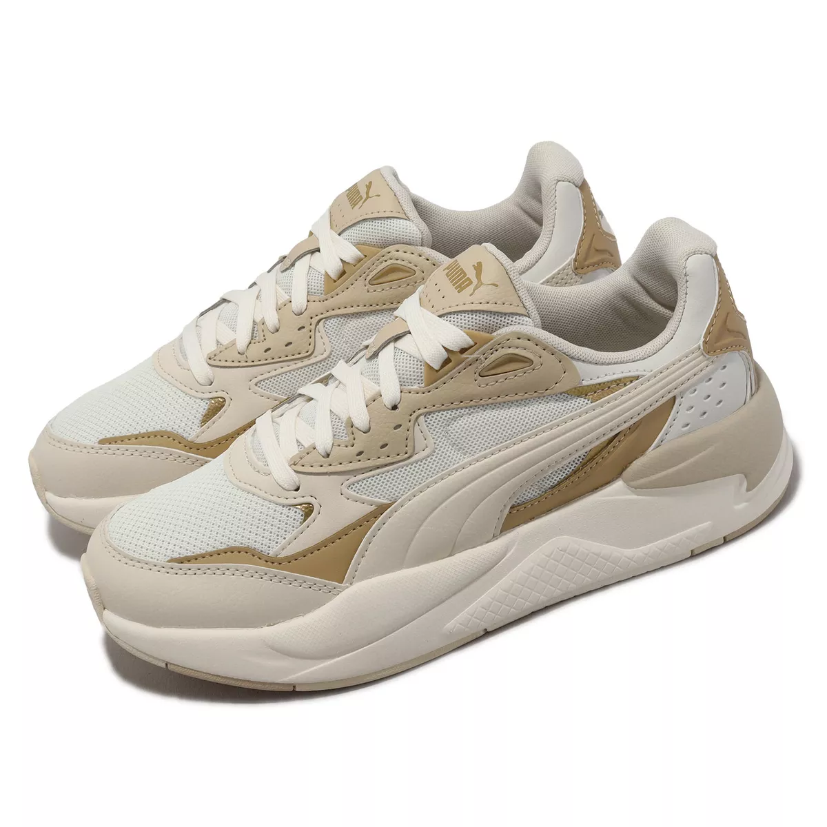 Puma X Ray Speed White Alpine Snow Sand Dune Men Unisex Casual Shoes 384638 42