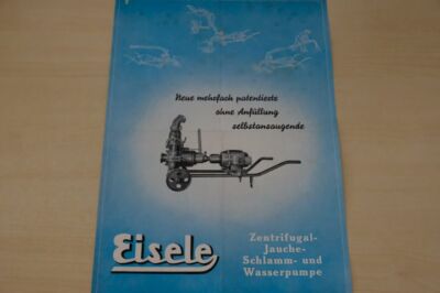198012) Eisele - Jache Pump - Brochure 02/1954