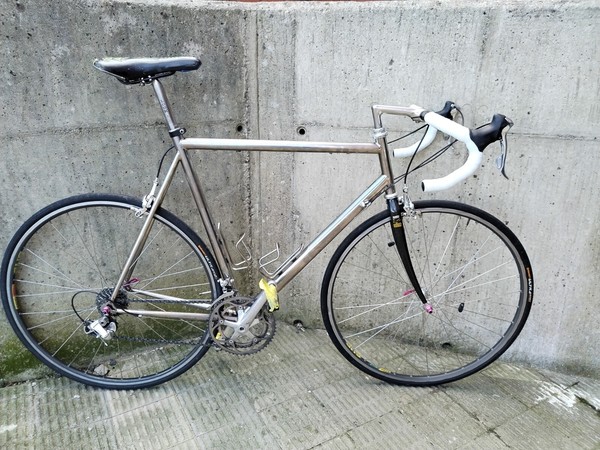 Bicicleta de Titanio