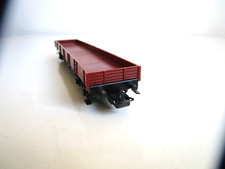 Märklin Primex H0 4545 Niederbordwagen 4-achsig - braun --- 1611