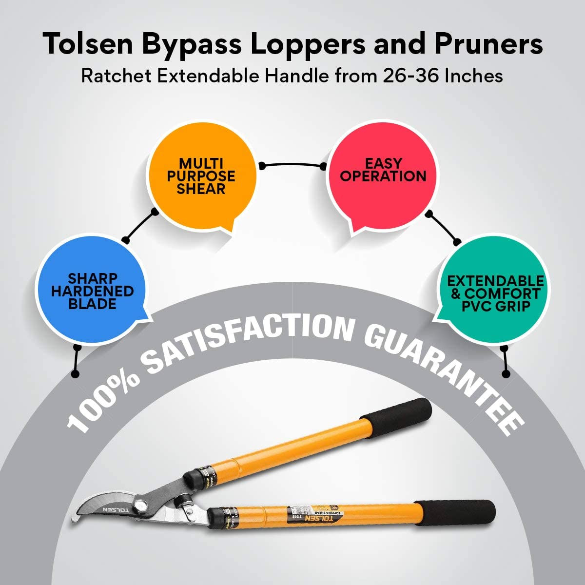 Ratchet Loppers Pruners