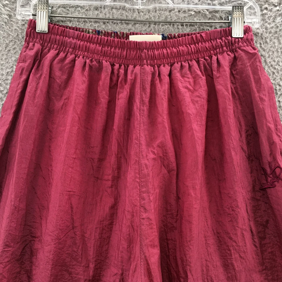 Pantalones de chándal Northern Reflections para mujer medianos (26x29 real) borgoña tiro alto Foto 2 de 4