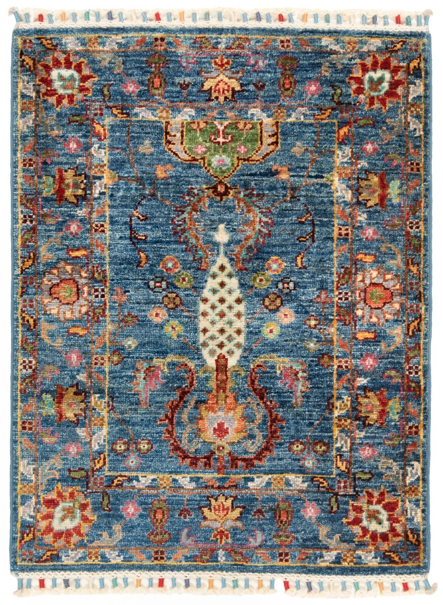 Ziegler Tapis Oriental Noué à la Main 183x124 cm-Fine, Tapis, Tapis