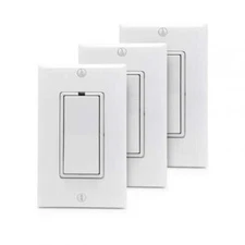 3 Pack XPS4 Quiet Relay Wall Switch (New XPS3)