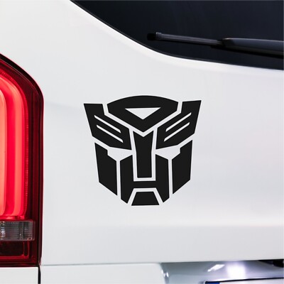 Autobot Transformer Premium Vinyl Aufkleber Sticker Transfer | Auto Van Wohnmobil