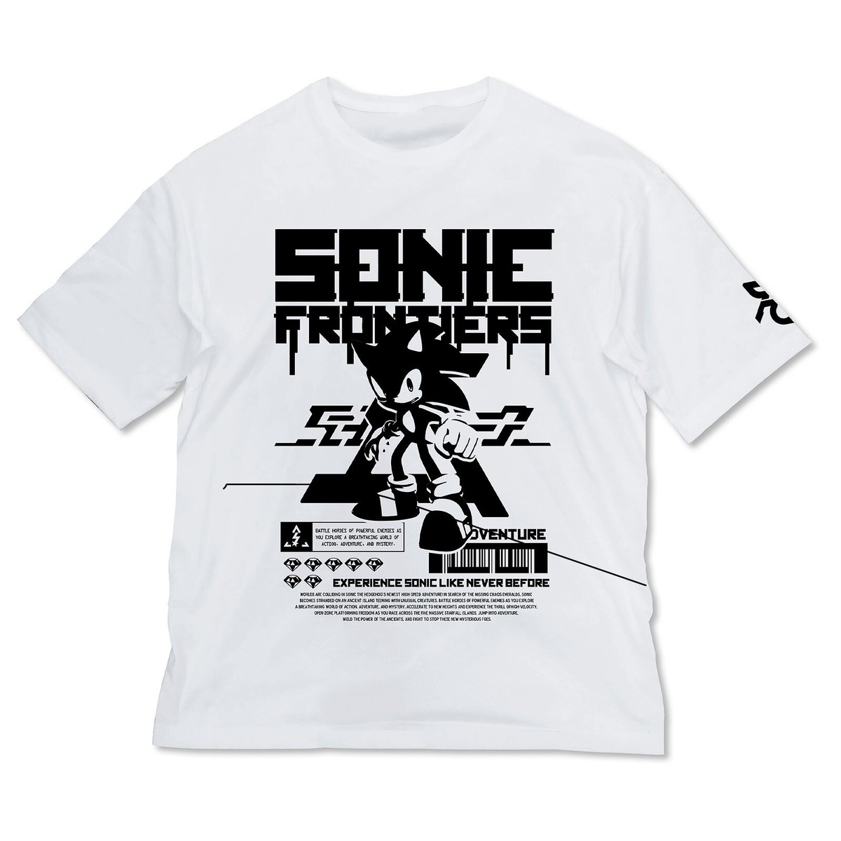 Presale Sega Sonic the Hedgehog Frontiers Big Silhouette T-shirt