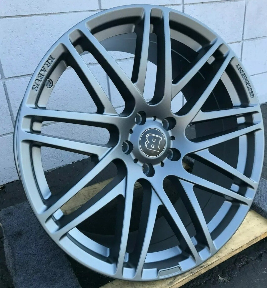 22" Wheels fit Mercedes G55 G Wagon with Tires Brabus G550 G500 G63 Gunmetal Rim