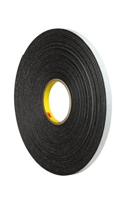 3M 4466B-1/2Inx36Yd Dbl Foam Tape - Package Qty 18 - Picture 1 of 2