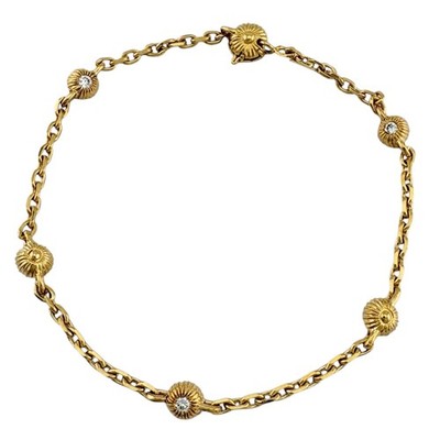 Chaumet Bracelet K18 yellow gold diamond used