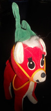 VINTAGE DREAM PETS R. DAKIN  CO TAIWAN MADE RUDOLPH  CHRISTMAS