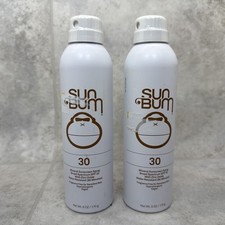 2 Pack! Sun Bum Mineral Spray Sunscreen - SPF 30 - 6oz Brand New! Exp 02/2026 3.30 per gallon