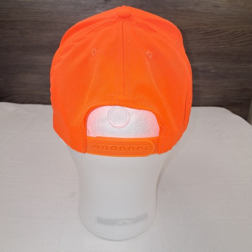 Gorra de camionero naranja con cierre a presión Madison Capitol para hombre - Imagen 5 de 9