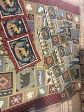 Welcome to the wilderness cabin tapestry SET!...