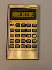 Vintage TEXAS INSTRUMENTS TI-1750 Electronic Calculator, WORKS