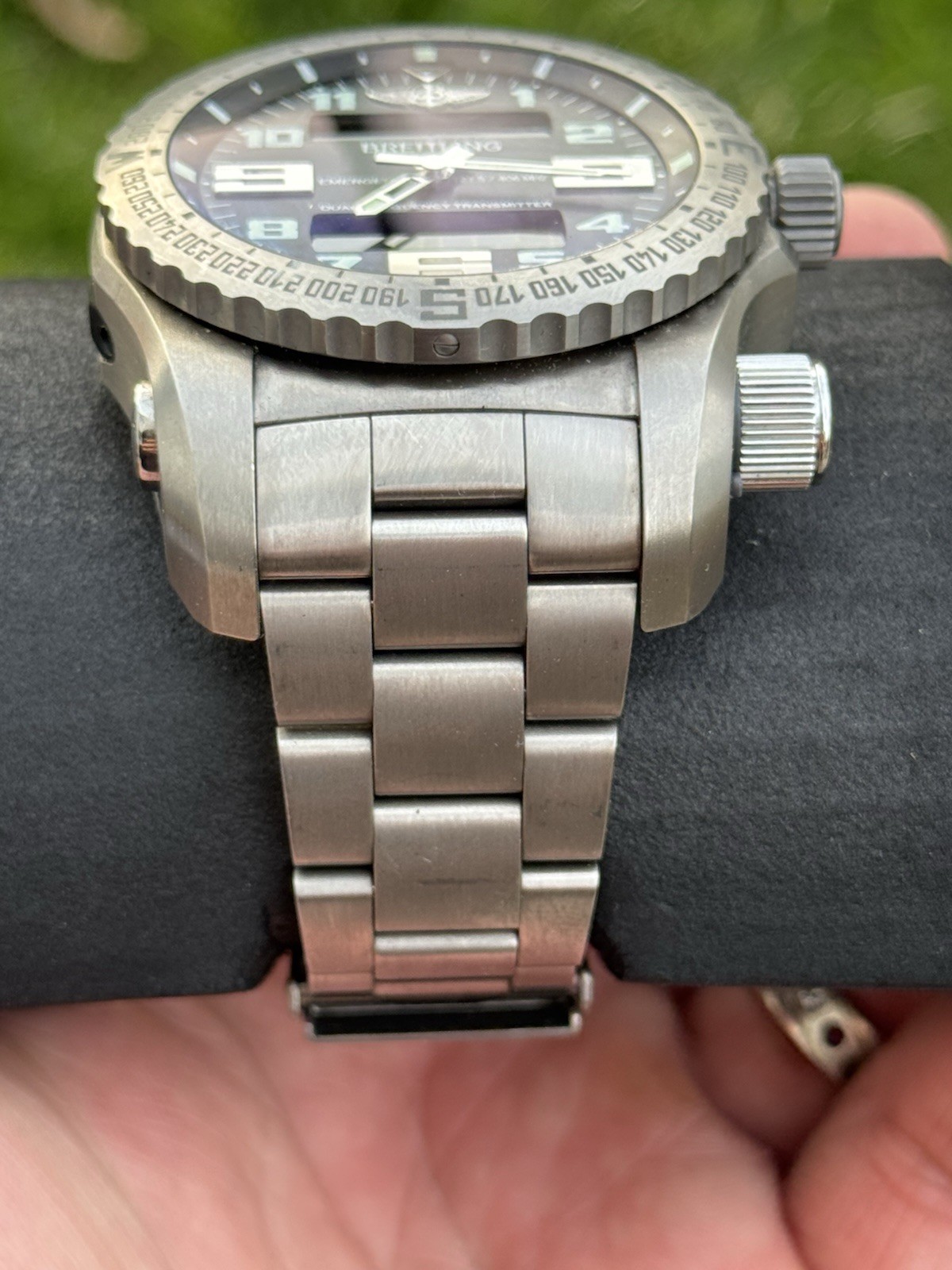 Breitling Emergency E7632522/BC02 Titanium Multifunction 51MM Men Watch Full Set image 5