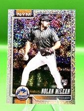 2026 Topps Celebration Confetti Foil Nolan McLean RC #214 NY Mets Rookie