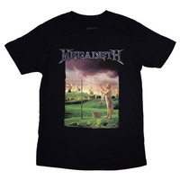 Megadeth Youthanasia Tracklist T Shirt