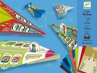 Djeco Origami Flugzeuge Bastelset Papier 20D DJ08760 FüR Kinder Ab 7 Jahre