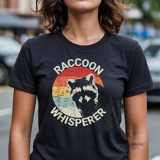 Raccoon Whisperer Shirt Pet Raccoon Lover Gift Funny Raccoon Feeder Tee Gift