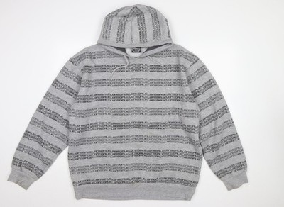 Pullover Hoodie Herren UK Größe XL Lonsdale Grau