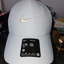New Nike Air Swoosh Strapback Hat Baby Blue Flight Unisex Style Dri Fit    Js