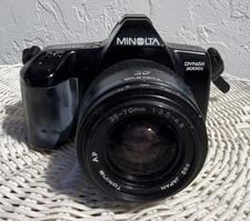 Minolta Dynax 3000i 35mm SLR Camera KIT w/ Minolta AF 35-70mm Zoom Lens CASE