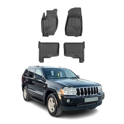 OMAC Premium Floor Mats for Jeep Grand Cherokee 2005-2010 Waterproof Heavy Duty