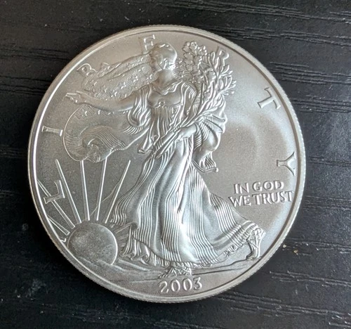 2003 1 oz Silver American Eagle (Brilliant Uncirculated)