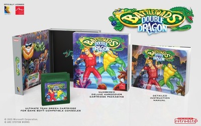 Neu Sealed RAR Battletoads & Double Dragon Collectors Edition Nintendo Game Boy