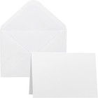 56 Pack Blank Cards and Envelopes 4.2 X 6.0 Inches, White Blank Note Cards Greet