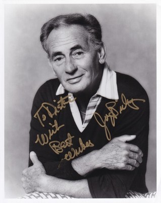 Joel Bishop Original Autograph On Large Photo