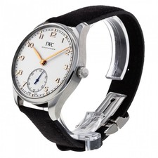Nuovo orologio IWC Portugieser acciaio inox automatico 40,4 mm IW358303
