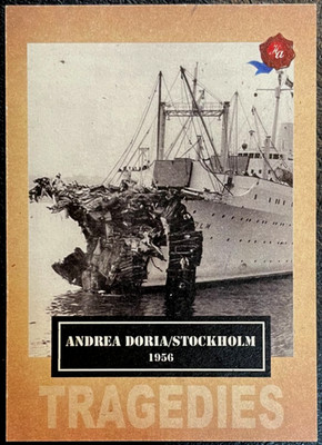 2020 Historic Autographs Chaos: Tragedies Andrea Doria / Stockholm #11/12 SP