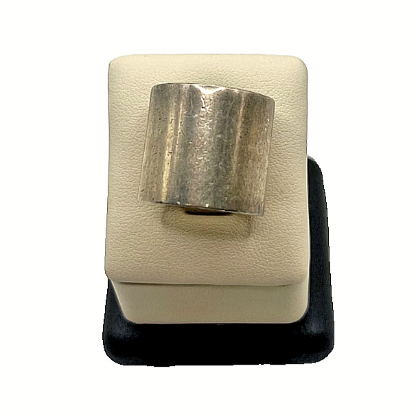 Vintage 925 Sterling Silver Half Finger Ring