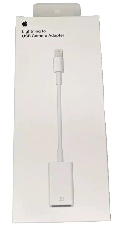 ✅ Genuine Apple Lightning to USB Camera Adapter MD821ZM/A – Original OEM iPhone - Image 2 of 2