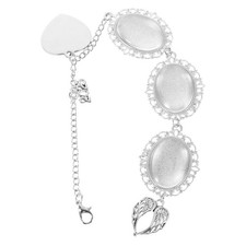  Graduation Cap Photo Locket: Alloy Pendant with Bezels - Necklace for Ceremony