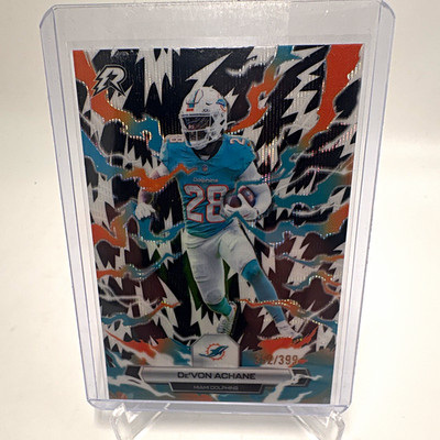 Topps 2024 De'Von Achane Miami Dolphins #63 Parallel 352/399