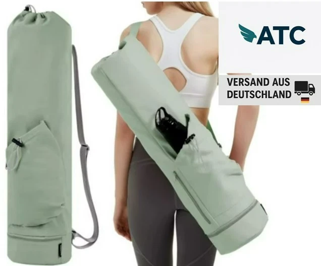 Accessorio Yoga Multifunzione Cinghia Porta Tappetino Yoga (2 Pezzi) - Tracolla Regolabile In Cotone, Anche Come Fascia Elastica Per Allenamento Tracolla Yoga Per Trasporto Tappetino