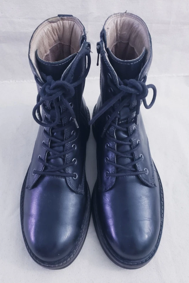 Botín de cuero negro para mujer Taos Work It High WRH-13813 talla 8,5 M Foto 3 de 4