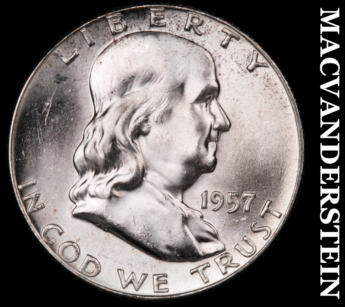 Silver 1957 Franklin Half Dollars (1948-1963) for sale | eBay