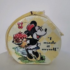 Minnie Mouse Metal Lunch Box/Purse 1999 Series 1 "I Made It Myself "