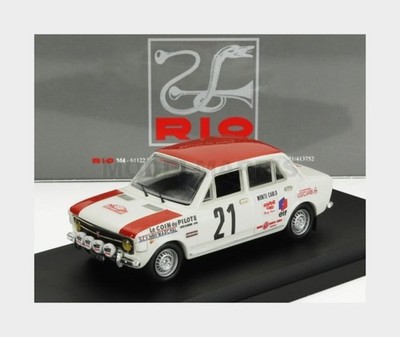 RIO-MODELS 4747 FIAT - 128 (Nachtversion) N 21 RALLY MONTECARLO 1970 ALAIN JALL