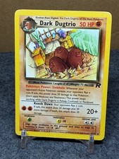 Dark Dugtrio Rare 23/82 - Pokémon TCG Team Rocket EX/NM on eBay