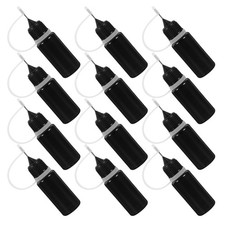 12 Pcs Drop Pipe Smear Bottle Glue Needle Applicator Bottles with Tips